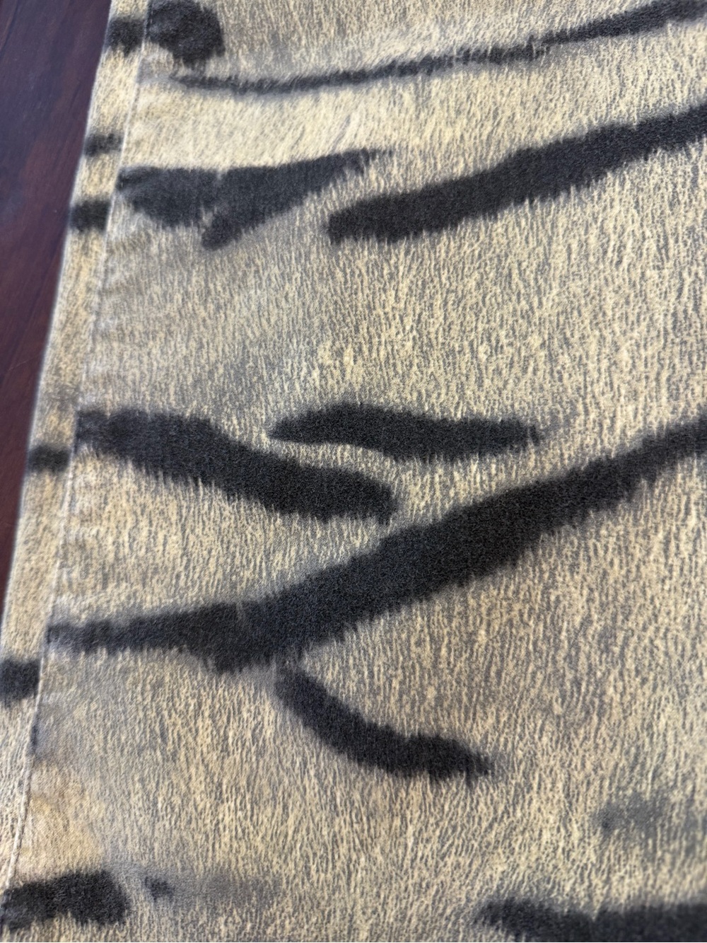 Vtg Just Cavalli 2000s Tiger Print Flared Pants - Picture 3 of 8